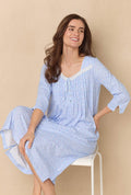 Dreamy Ditsy Cotton Ballet Nightgown
