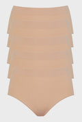 5Pk Seamless Brief Solid Sands