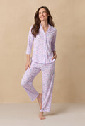 Mini Floral Cotton Long Pajama Set