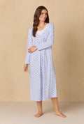 Blue Dreams Ballet Cotton Knit Nightgown