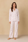 Winter Bloom Pointelle Long Pajama Set